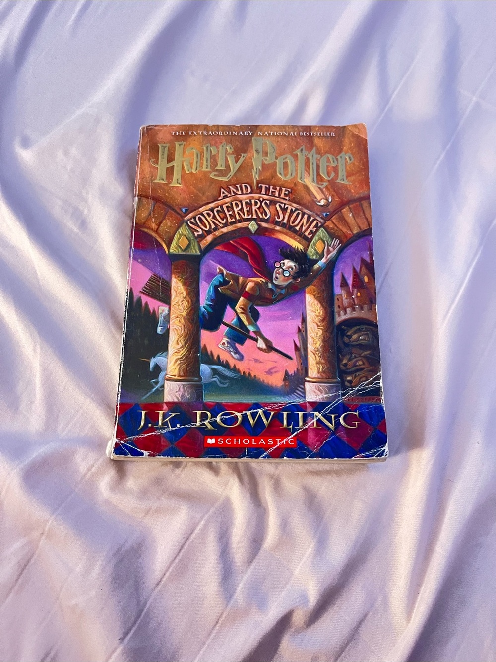 Scholastic Harry Potter and the Sorcerer's Stone — Red, Purple, Blue, Gold